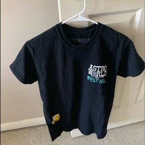Travis Scott Festival Airbrush T shirt